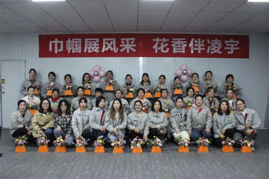 玫瑰亦鏗鏘，凌宇女工有力量！